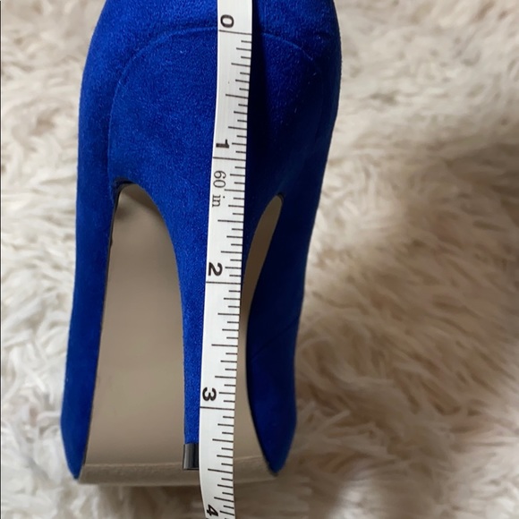 Madden Girl/Royal blue.like new/sz 7 - Picture 7 of 7